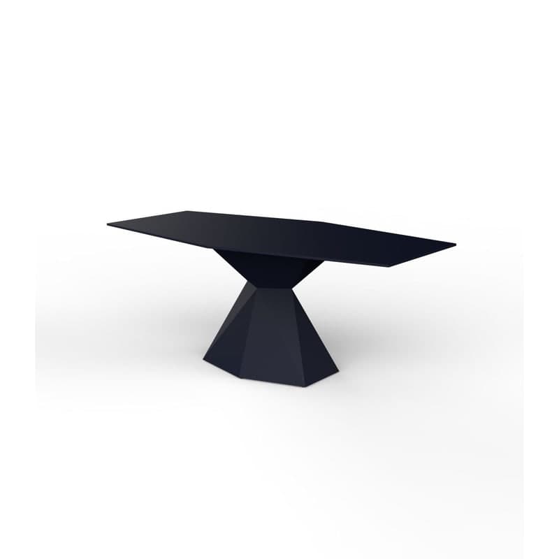 Table design in & out VERTEX - bleu