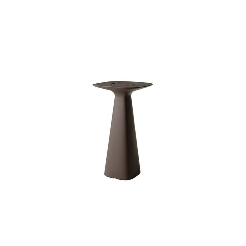Table haute AMELIE UP - brun