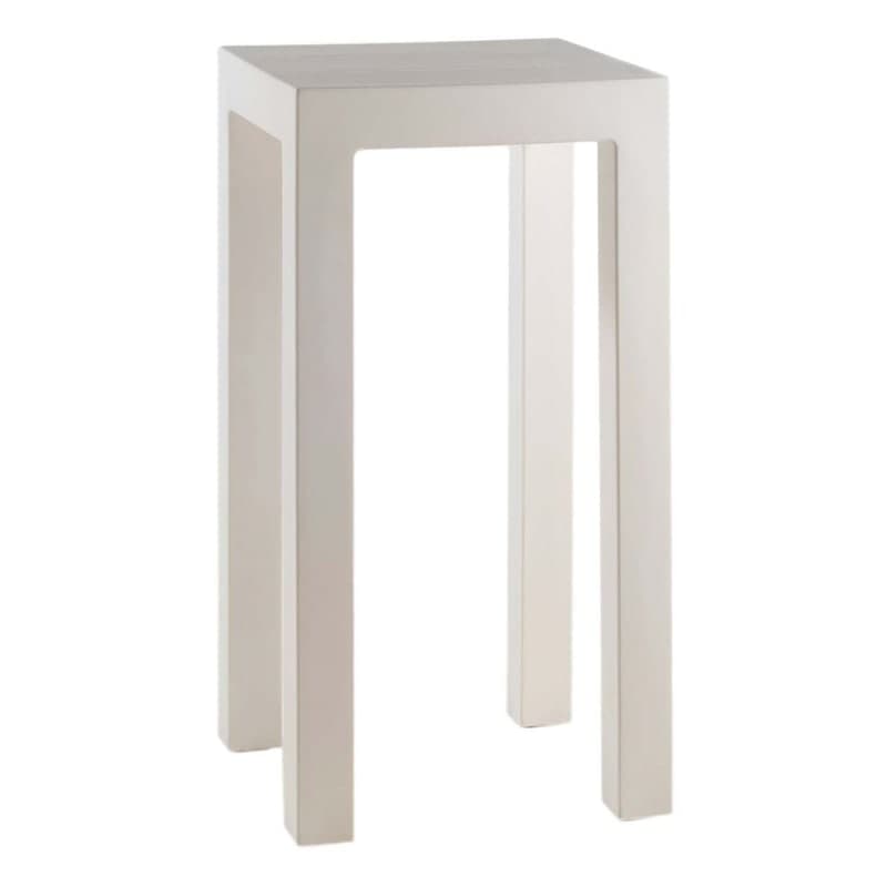 Table haute design in & out JUT - blanc