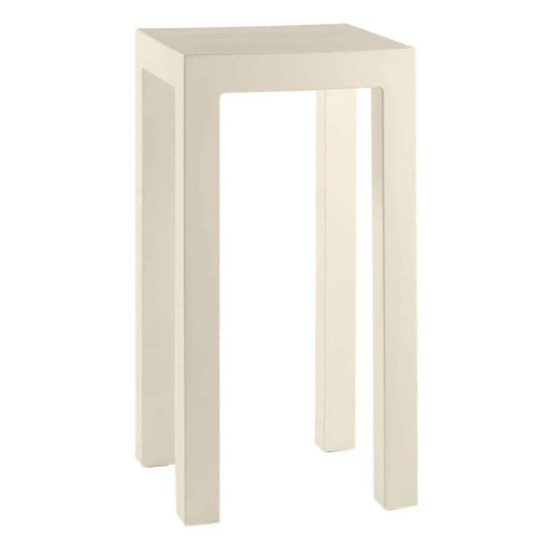 Table haute design in & out JUT - crème