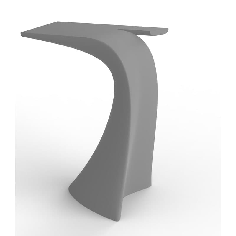 Table haute design in & out WING - gris