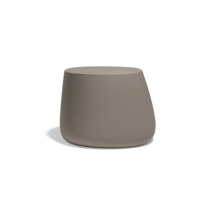 Table STONE 69x63x50 - tortora