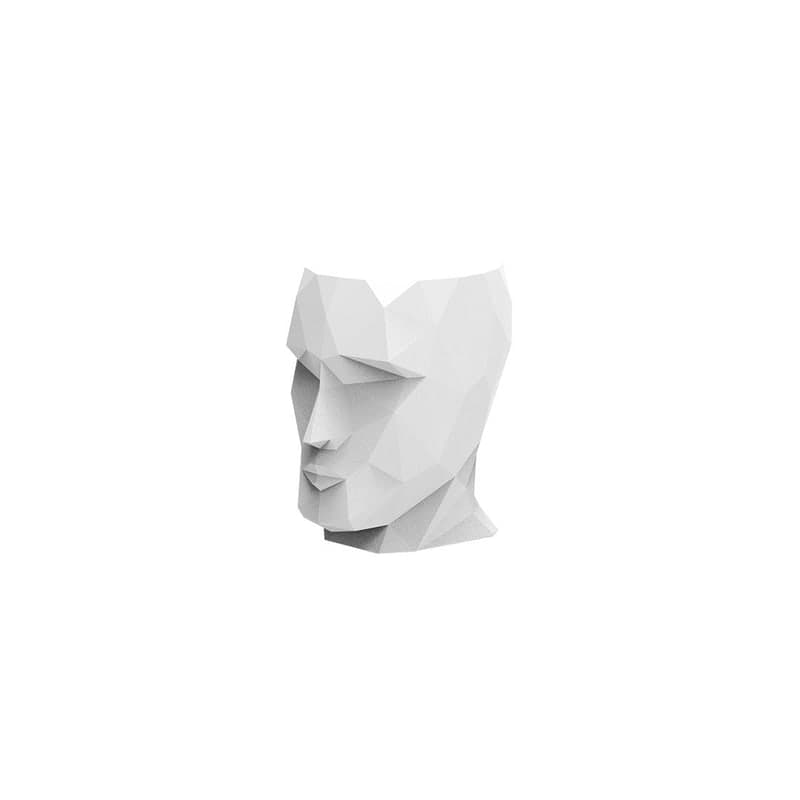 Tabouret design in & out ADAN - blanc