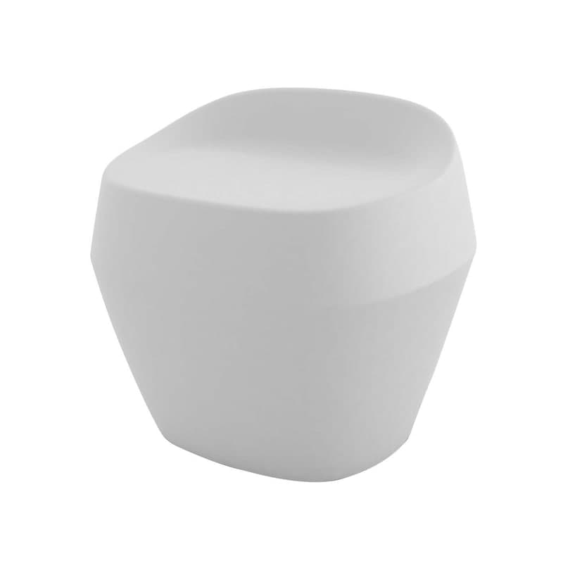 Tabouret design in & out NOMA - blanc