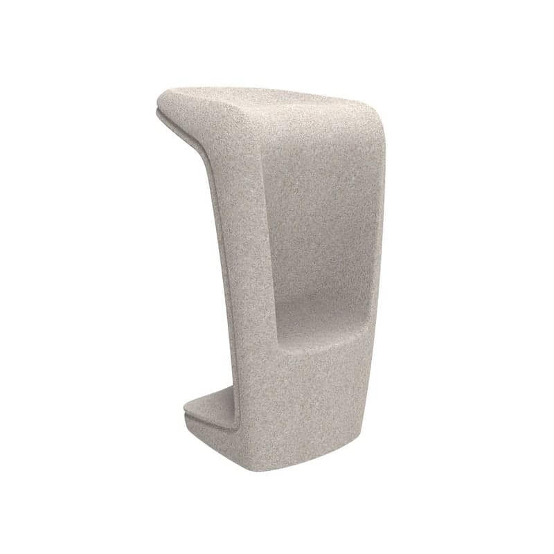 Tabouret Design UFO - écru granit