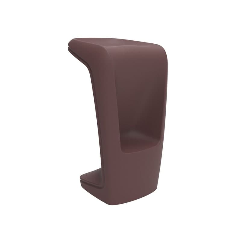 Tabouret Design UFO - grenat