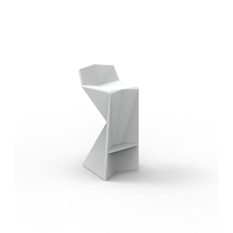 Tabouret haut in & out VERTEX - ice