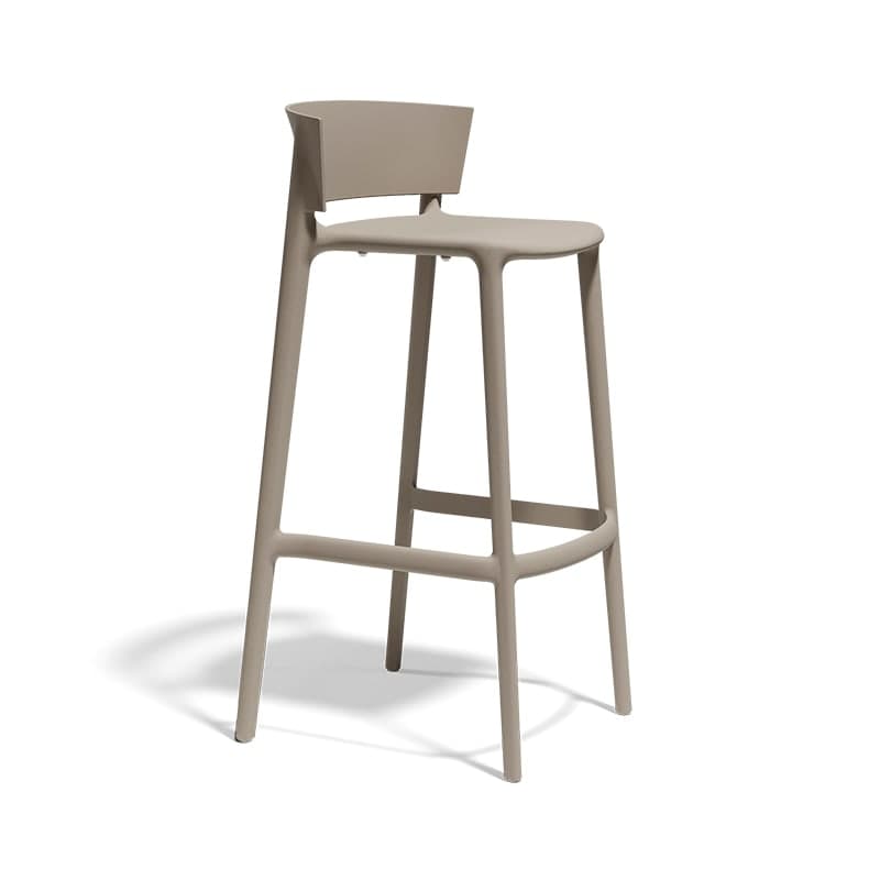 Tabouret in & out H85 AFRICA - gris