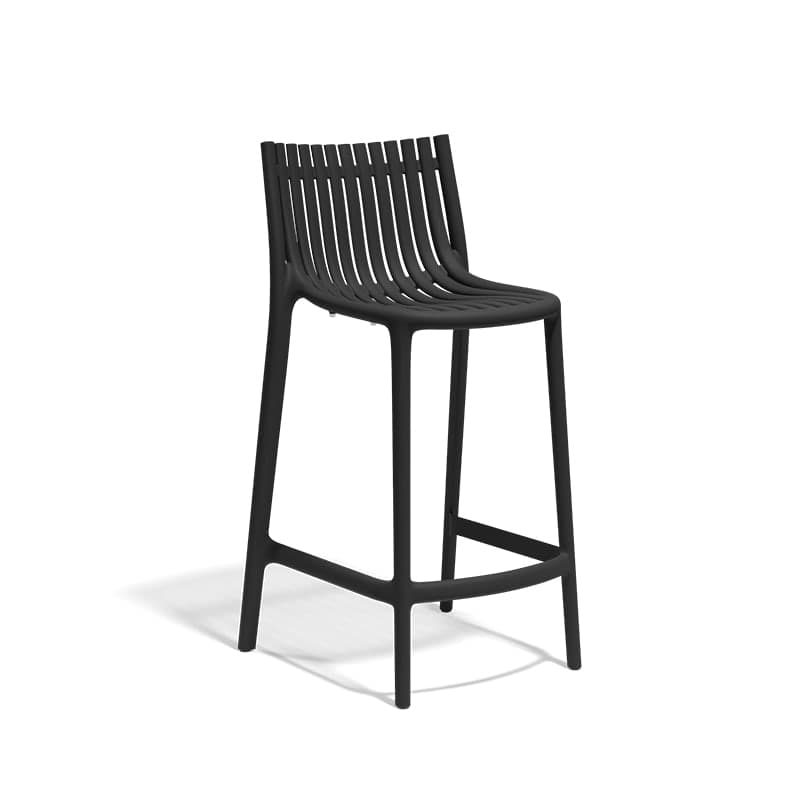 Tabouret in & out H93 IBIZA - noir
