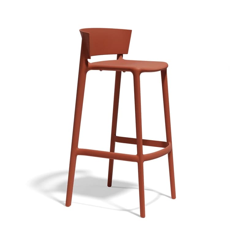 Tabouret in & out H94 AFRICA - argile