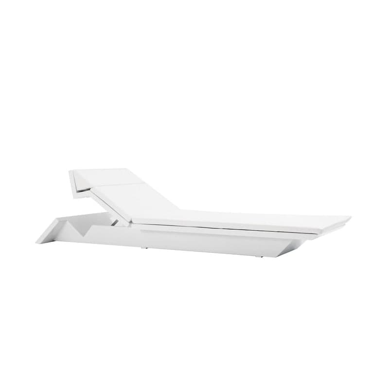 Transat avec matelas REST - blanc
