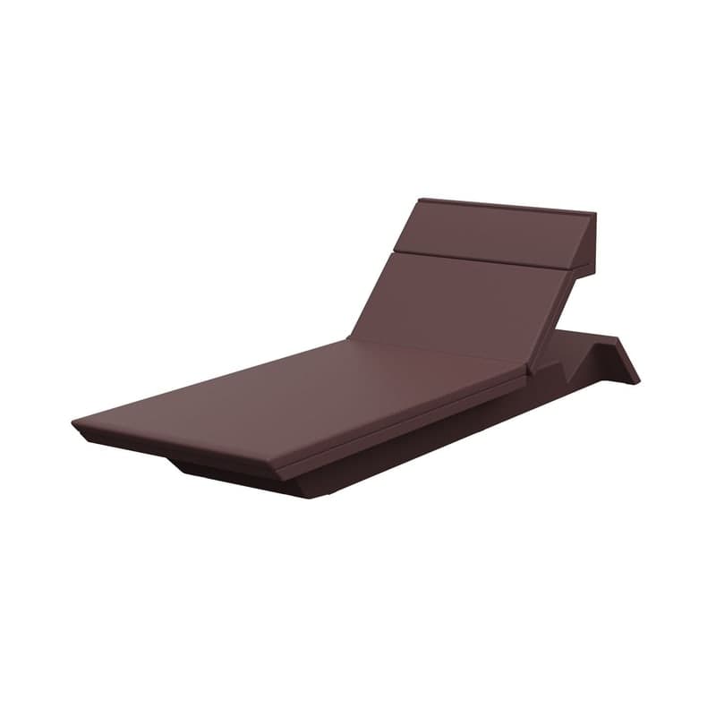 Transat avec matelas REST - grenat