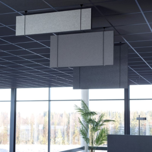 Panneaux acoustique suspendus au plafond Nuvola