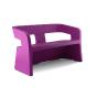 Set fauteuils et table outdoor KARLA - Sokoa Coloris : Violet