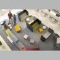 Poufs, tables basses MENDI  pour zones d'accueil, open space, co-working space