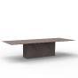 Table XL design L 300 cm FAZ de VONDOM Coloris : Bronze