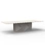 Table XL design L 300 cm FAZ de VONDOM Coloris : Ecru