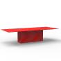 Table XL design L 300 cm FAZ de VONDOM Coloris : Rouge