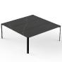 Table basse carrée TABLET 105 x 105 cm Coloris du plateau : Kelya