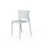 Chaise extérieur Design AFRICA VONDOM Coloris : Blanc
