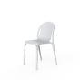 Chaise extérieure Design BROOKLYN VONDOM Coloris : Blanc
