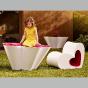 Collection meuble pour enfants en terrasse et jardin AGATHA de Vondom