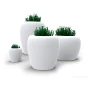 Pots de plantes en plastique recyclable pour extérieur BLOW 100x100x120 de VONDOM