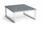 PUNTA - table d'accueil carrée Modèles : Table carrée pieds métal PNTC/2G