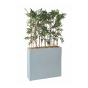 Plantes artificielles en jardinière H 167 cm Bambous coloris Gris de Genexco